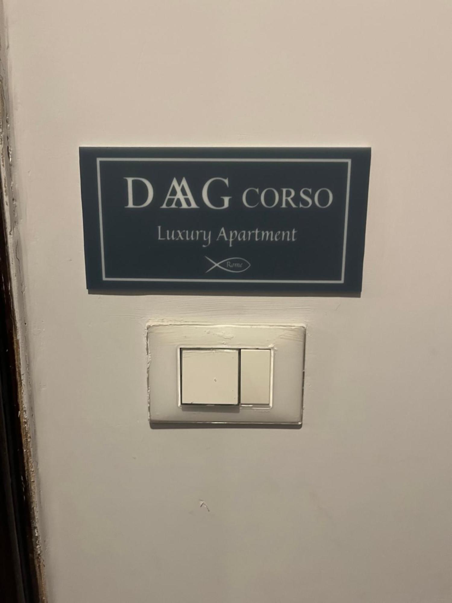 Daag Corso Luxury Apartment Rom Exteriör bild